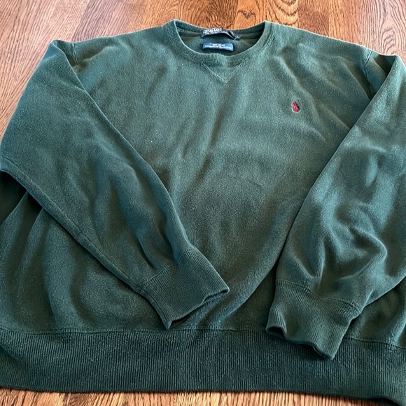 Polo by Ralph Lauren Sweaters Polo Ralph Lauren Mens Green Pullover